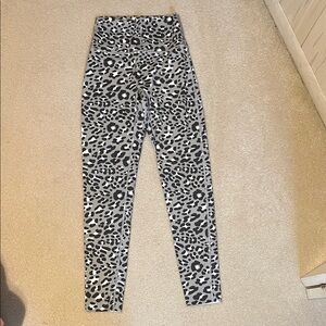 Aerie Leopard Print High-Waisted Leggings